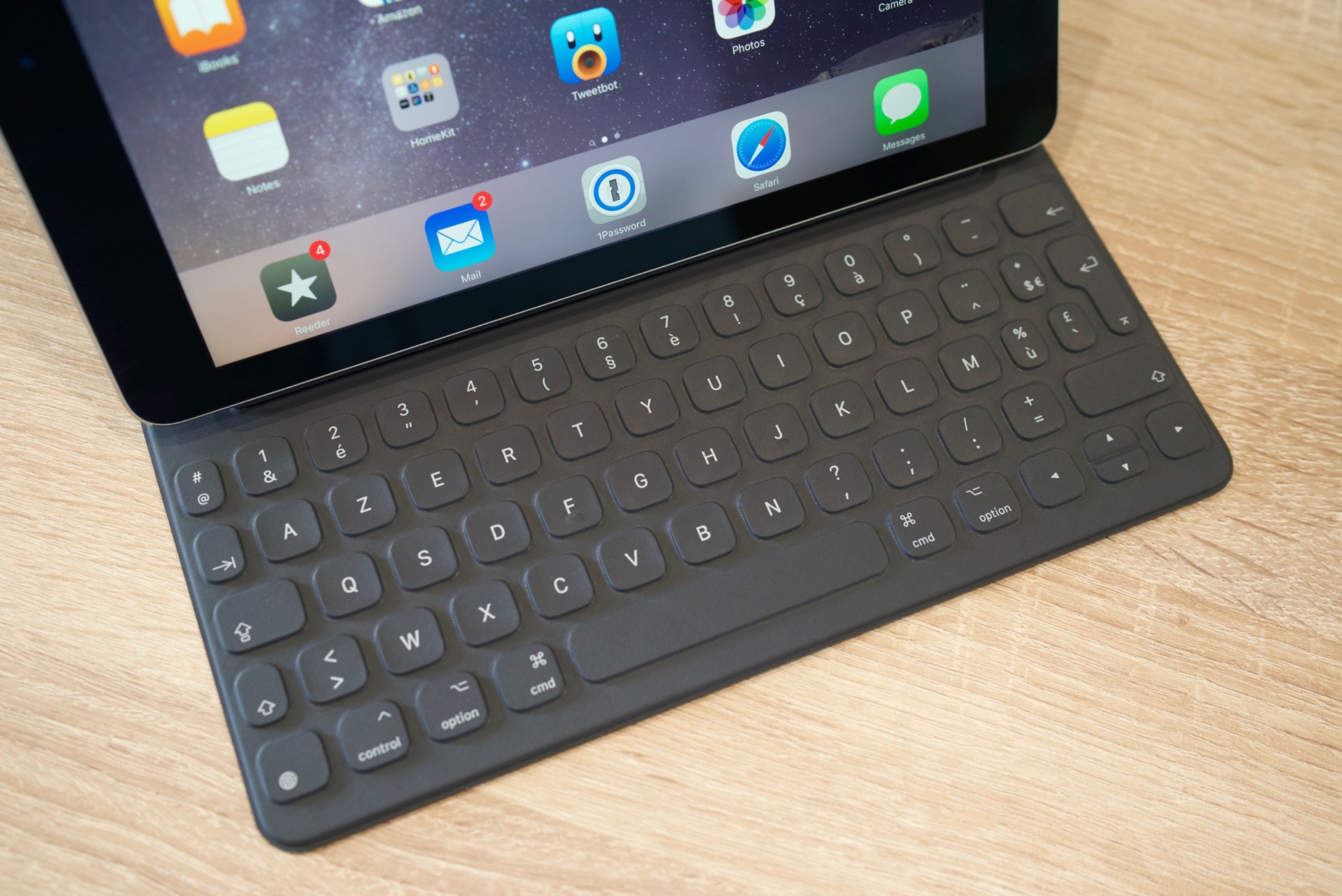 donderdag Onzorgvuldigheid Ingrijpen Test du Smart Keyboard AZERTY pour iPad Pro