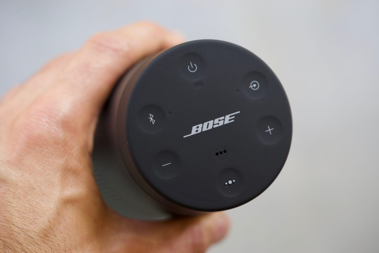 Bose SoundLink Revolve boutons