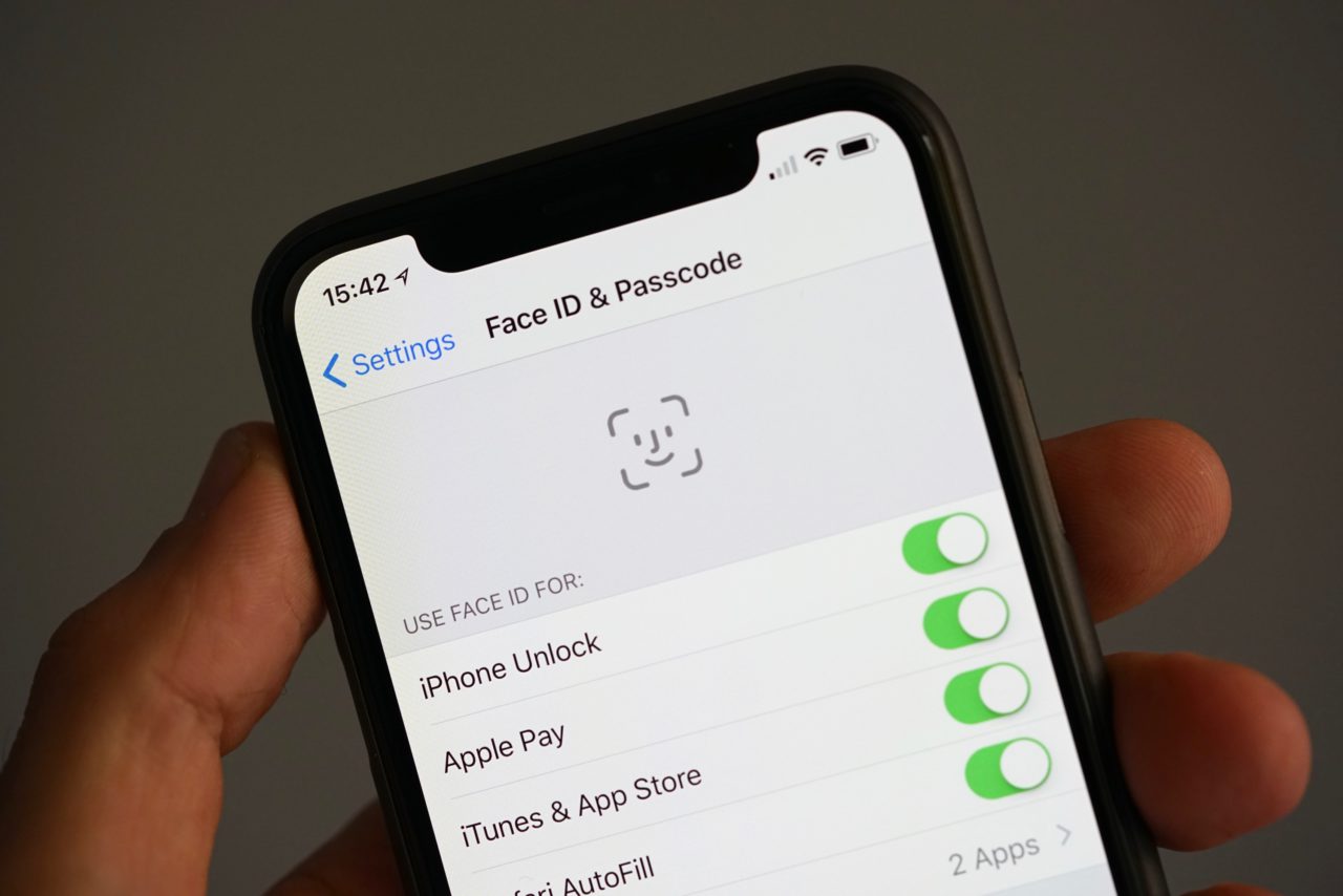 Face ID iPhone X Touch ID