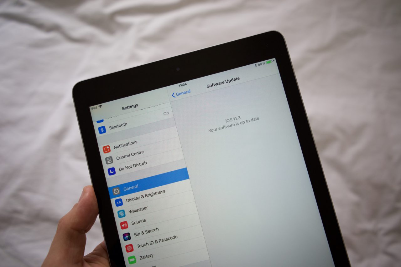 iPad 2018 iOS 11-3