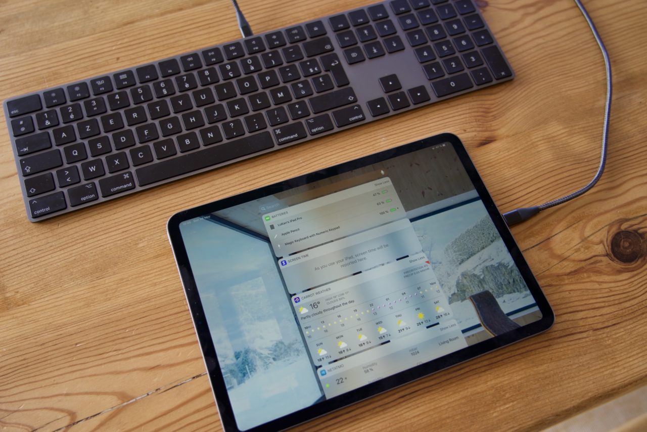 iPad Pro - utiliser temporairement le magic keyboard de votre Mac