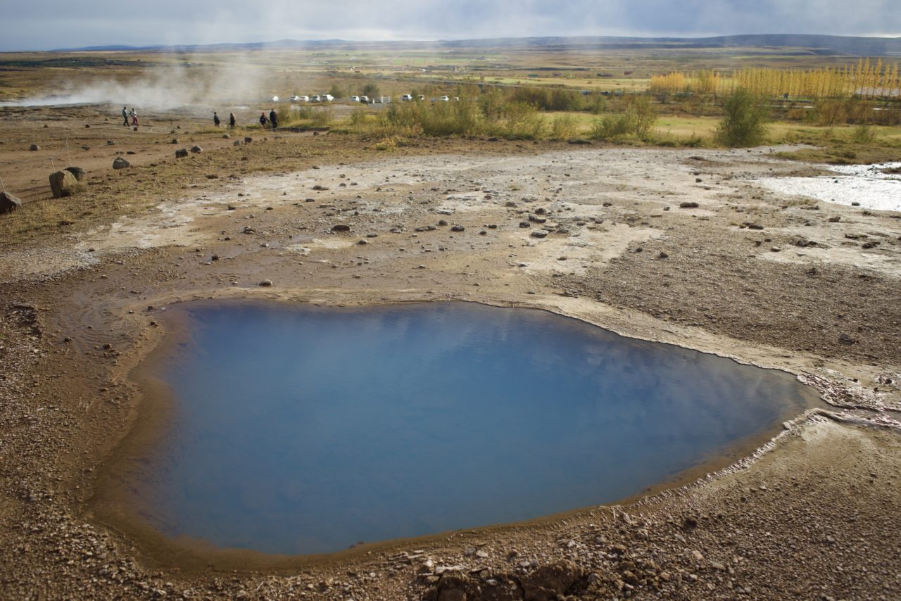 islande bassin geyser