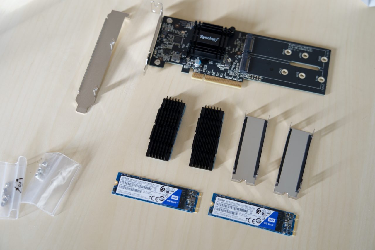 upgrade synology cache ssd